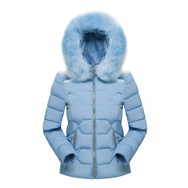 Top Trends: 2022 Winter Coat Women Hooded Warm Jacket Plus Size Candy Color Cotton Padded Jacket Female Parka Womens Wadded Jaqueta Feminina Shoppable Styles