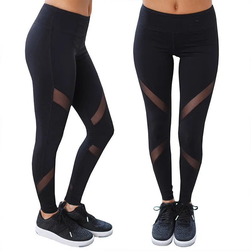 Top Trends: High Waist Leggings Women Sexy Net Yarn Hip Push Up Pants Legging Jegging Gothic Leggins Jeggings Legins Woman Fashion Shoppable Styles