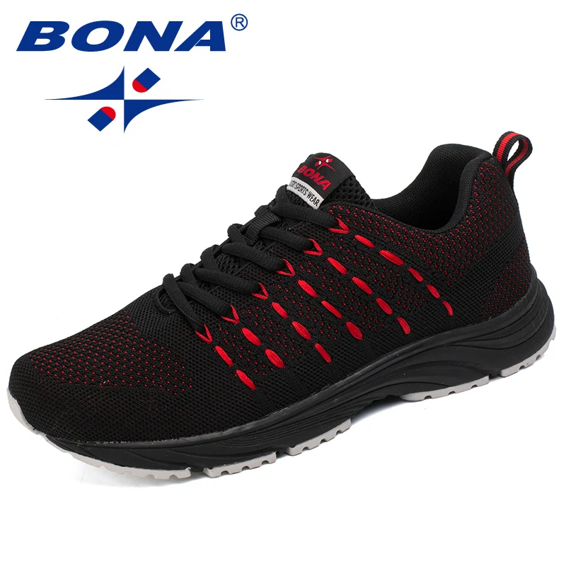 Top Trends: BONA New Popular Style Men Running Mesh Weaving Upper Sport Shoes Ourdoor Jogging Walking Sneakers Lace Up Shoppable Styles - Image 2