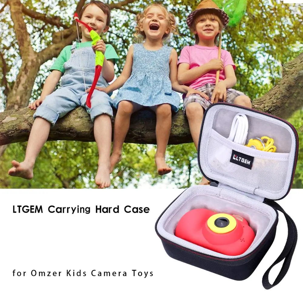 Top Trends: LTGEM EVA Waterproof Carrying Hard Case For Omzer Kids Camera Toys Shoppable Styles - Image 3