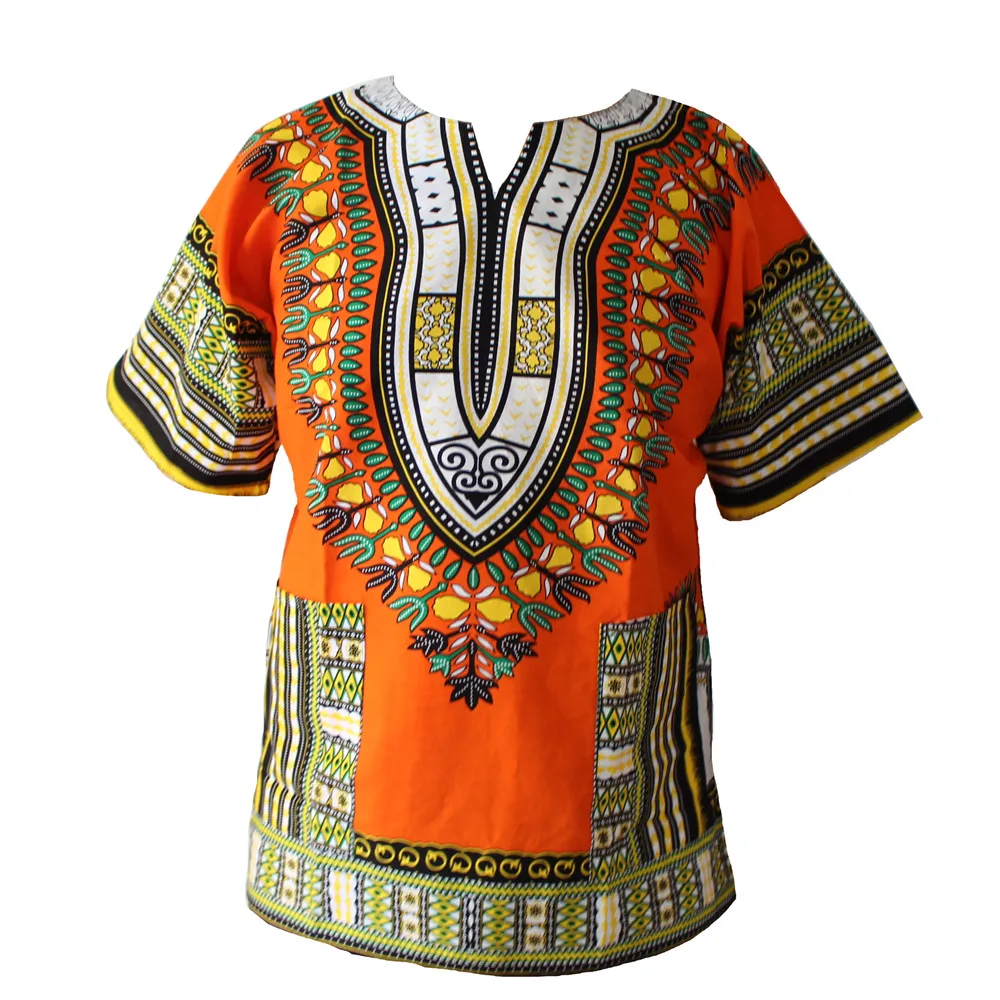 Top Trends: 2022 XXXL African Fashion Dashiki Design Floral Dress African Traditional Print Dashiki Dress For Men And Women Shoppable Styles