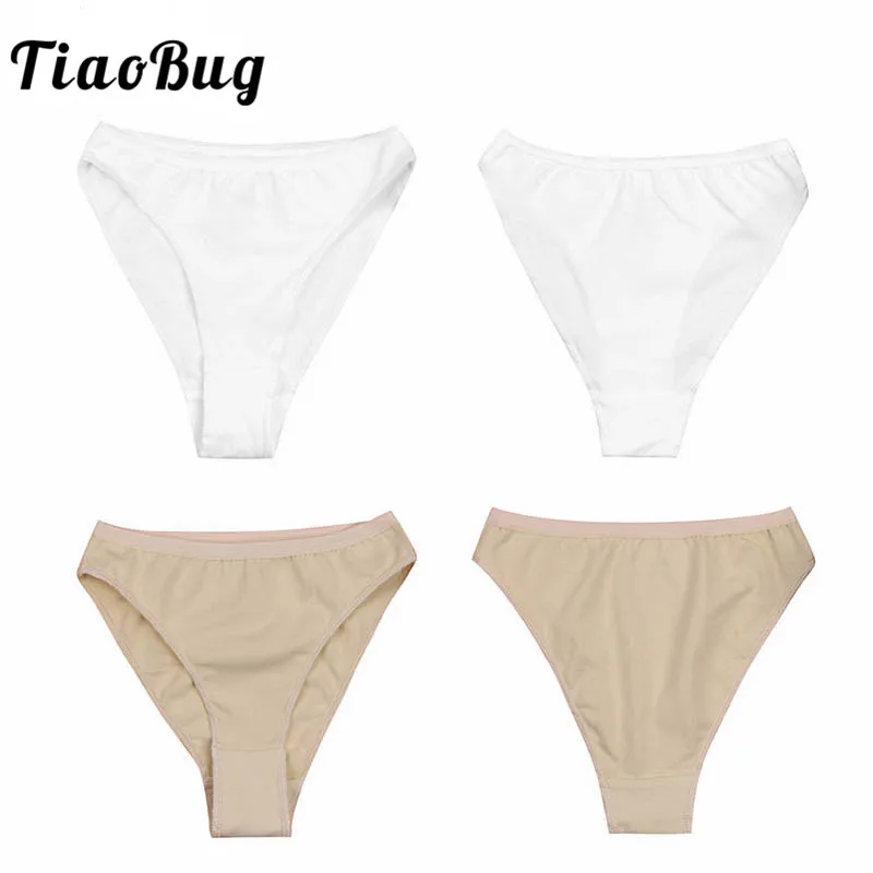 Top Trends: TiaoBug Kids High Cut Ballet Dance Briefs Underwear Underpants Cute Girls Ballet Dance Gymnastics Bottom Ballerina Dance Panties Shoppable Styles