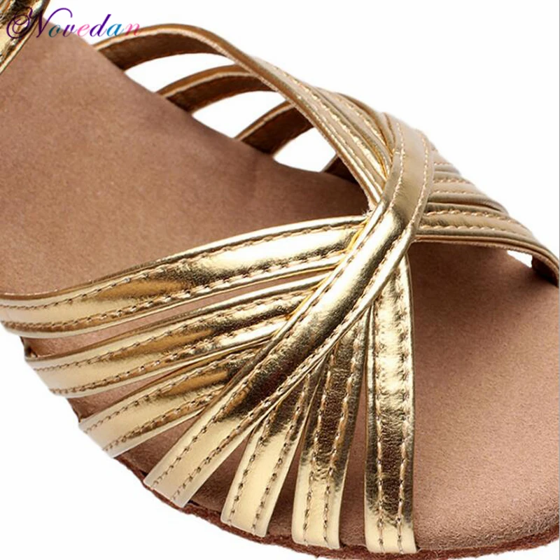 Top Trends: Professional Silver Gold Salsa Dance Shoes For Women Discount Latin Dance Shoes Popular Sexy Salsa Shoes Ladies 5cm / 7cm Heel Shoppable Styles - Image 6