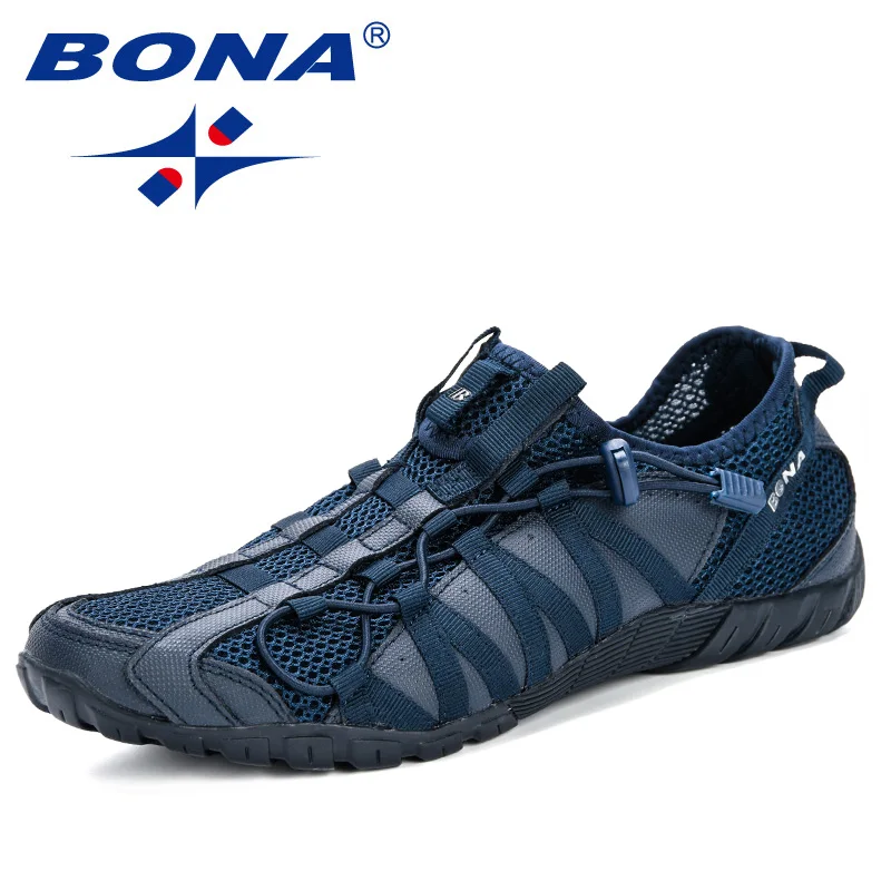 Top Trends: BONA New Popular Casual Shoes Men Lac-up Lightweight Comfortable Breathable Walking Sneakers Man Tenis Feminino Zapatos Shoppable Styles