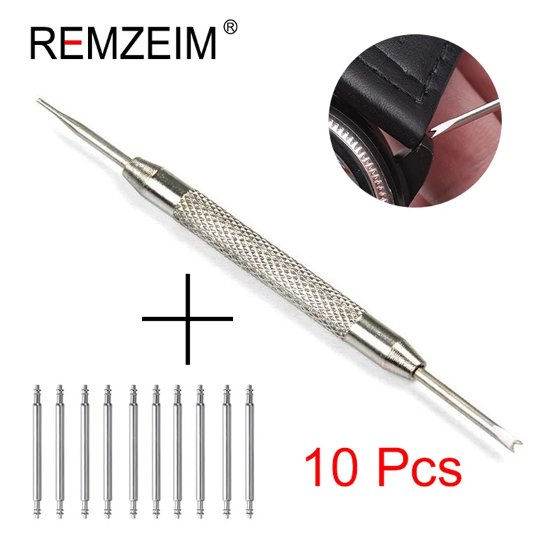 Top Trends: 10PCS Stainless Steel Spring Bar 16mm 18mm 20mm 22mm 24mm 26mm Silver Metal Watchband Repair Tool Watchmaker Accessories Shoppable Styles