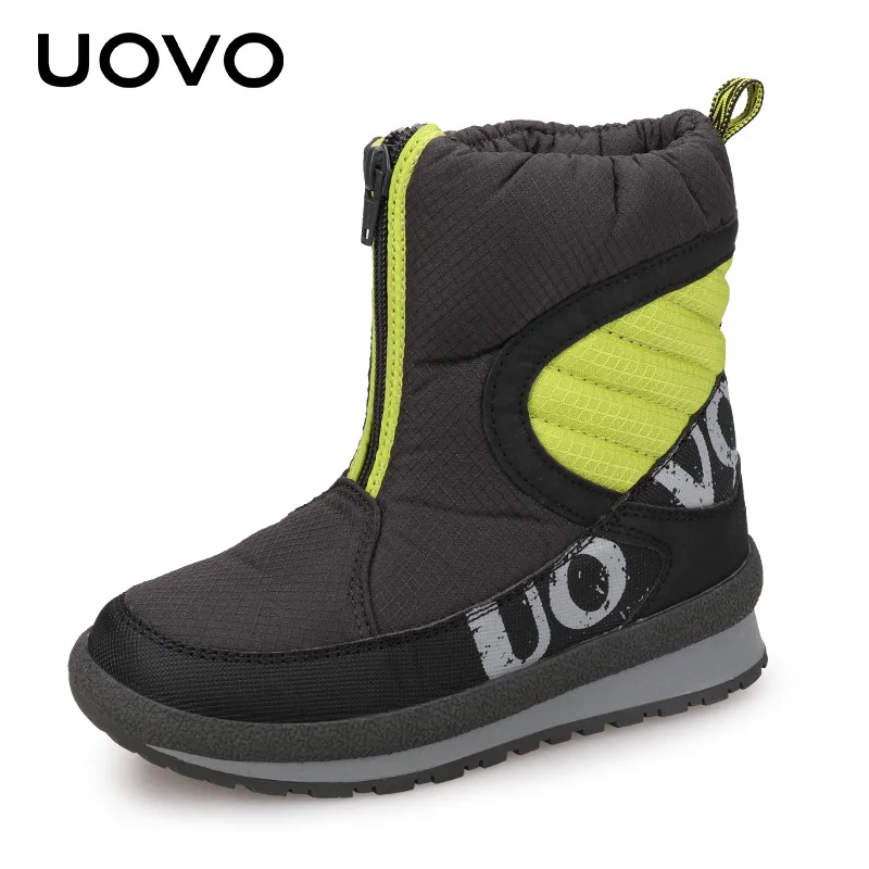 Top Trends: UOVO 2021 New Shoes For Boys And Girls High Quality Fashion Kids Winter Boots Warm Snow Children's Footwear Size #30-38 Shoppable Styles