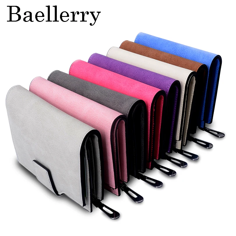 Top Trends: Wallet Women Vintage Fashion Top Quality Small Wallet Leather Purse Female Money Bag Small Zipper Coin Pocket Brand Hot Shoppable Styles