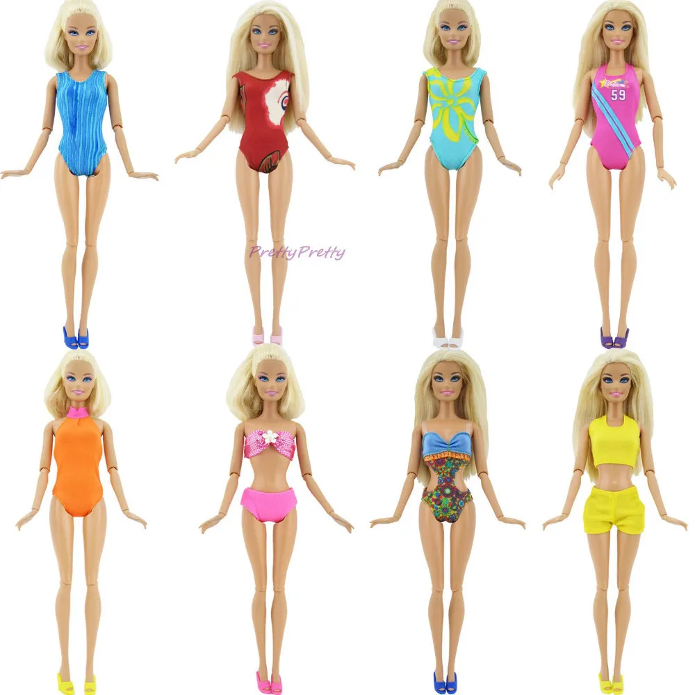 Rannariiete komplekt Barbie nukule