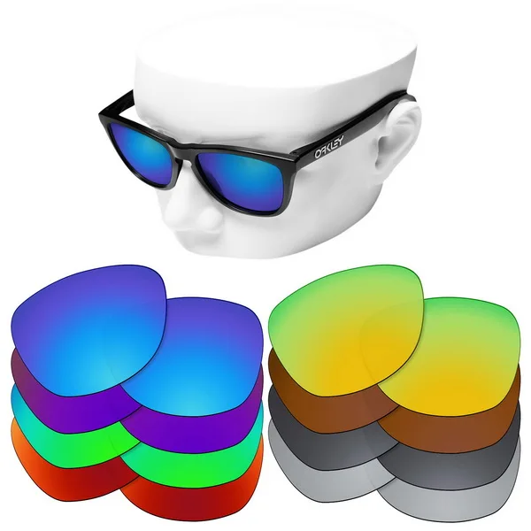 Top Trends: OOWLIT Polarized Replacement Lenses For-Oakley Frogskins Sunglasses Shoppable Styles