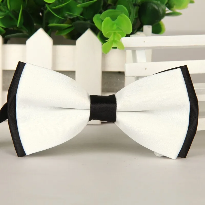 Top Trends: SHENNAIWEI 2016 High-grade Bowties New Men White And Black Butterfly Fashion Bow Tie Lote Shoppable Styles