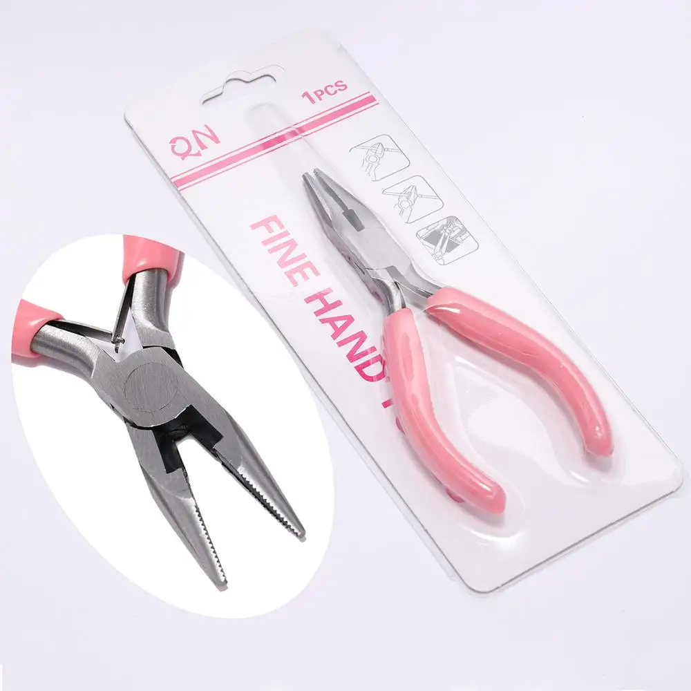 Top Trends: Pink End Cutting Wire Pliers Equipment Multifunctional Hand Tools Jewelry Pliers Fit Beadwork Repair Beading DIY Handmade Making Shoppable Styles - Image 5