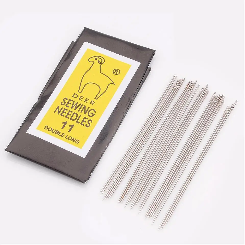 Top Trends: 10 Bags Iron Beading Needles Sewing Needles Metal For Jewelry Making DIY Finding Jewelry Tools Equipment 25pcs / bag Shoppable Styles