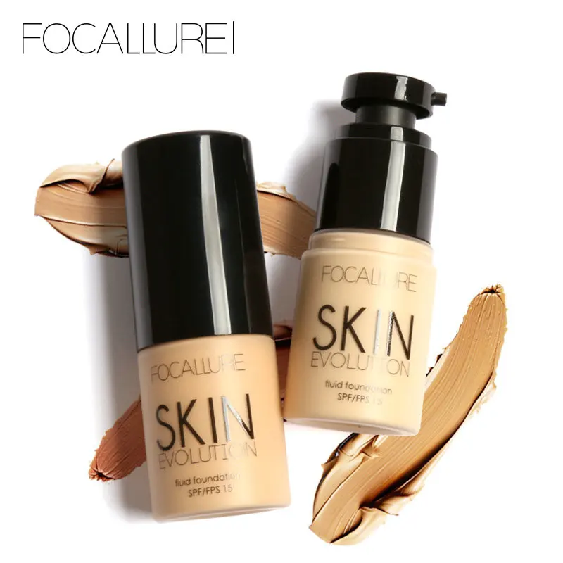 Top Trends: Wholesale FOCALLURE Face Makeup Foundation Makeup Base Liquid Foundation Concealer Whitening Moisturizer Oil-control Cosmetics Shoppable Styles