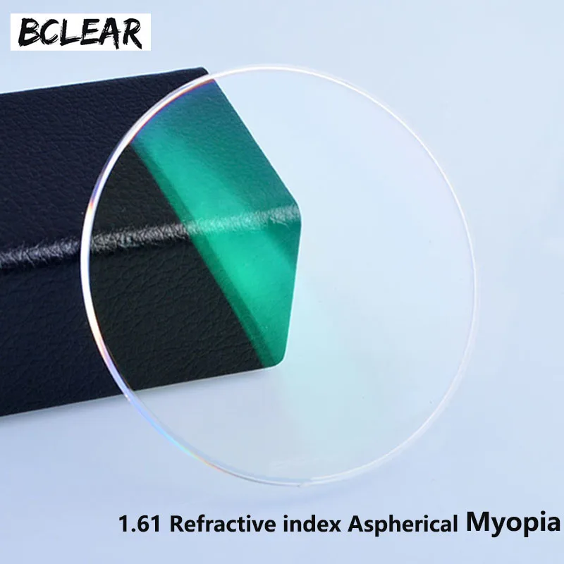 Top Trends: BCLEAR 1.61 Index Resin Lenses Optical Lens UV400 Reflective Coating Lens Optical Glasses Eyeglass For Myopia Short Sight Shoppable Styles