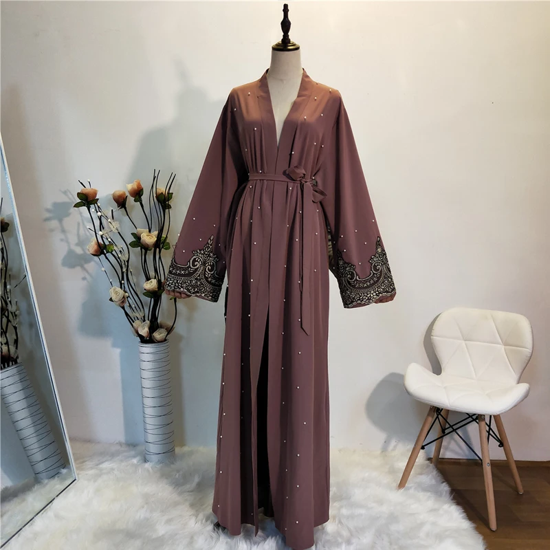 Top Trends: Kaftan Abaya Dubai Kimono Cardigan Muslim Hijab Dress Abayas For Women Robe Femme Caftan Marocain Qatar Islam Clothing Shoppable Styles