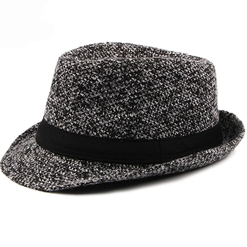 Top Trends: HT1513 British Style Fedora Hats For Men Autumn Winter Casual Trilby Hats Casual Knitted Derby Jazz Hats Classic Retro Men Hats Shoppable Styles