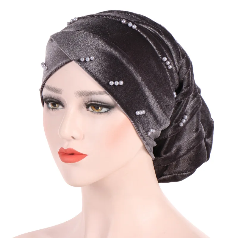 Top Trends: New Woman Hijabs Turban Head Cap Hat Beanie Ladies Hair Accessories Muslim Scarf Cap Hair Loss Shoppable Styles - Image 2