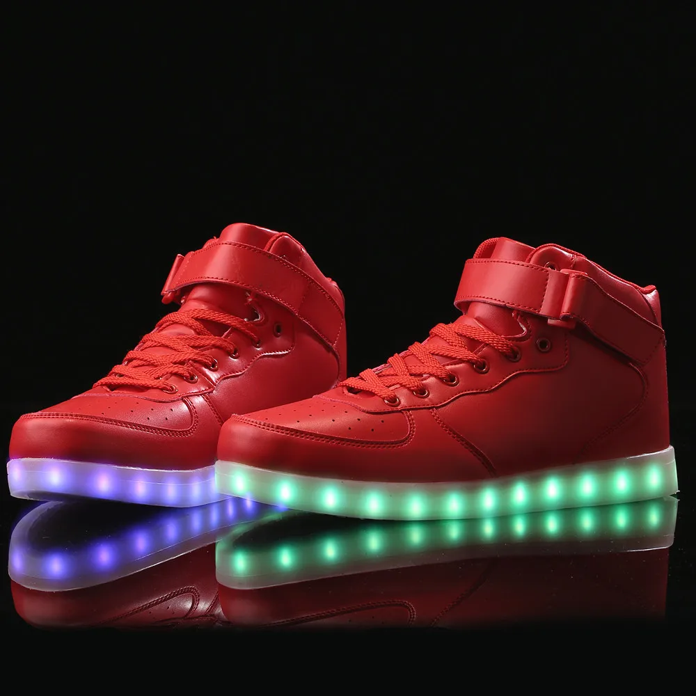 Led Sneakers Air Force High Top - Led 