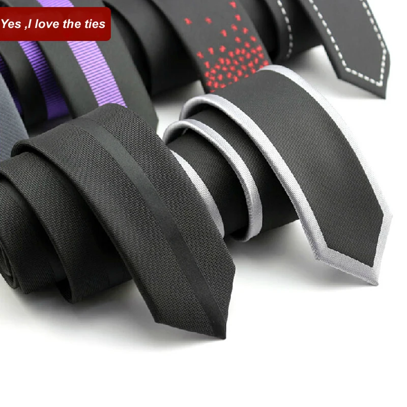 Top Trends: High Quality 2022 Brand New Necktie Business Ties For Men Fashion Slim 5.5CM Skinny Casual Fast Shipping With Gift Box Shoppable Styles