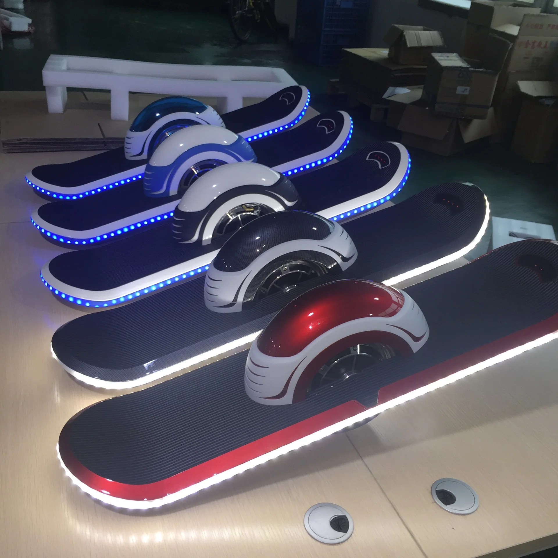 New 10inch Samsung Battery one wheel electric skateboard with LED Light Bluet  eBay