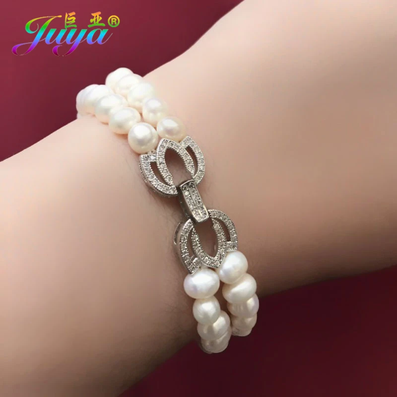 Top Trends: Juya DIY Jewelry Findings Lotus Fastener Closure Lock Clasp Accessories For Handmade Beads Pearls Needlework Jewelry Making Shoppable Styles