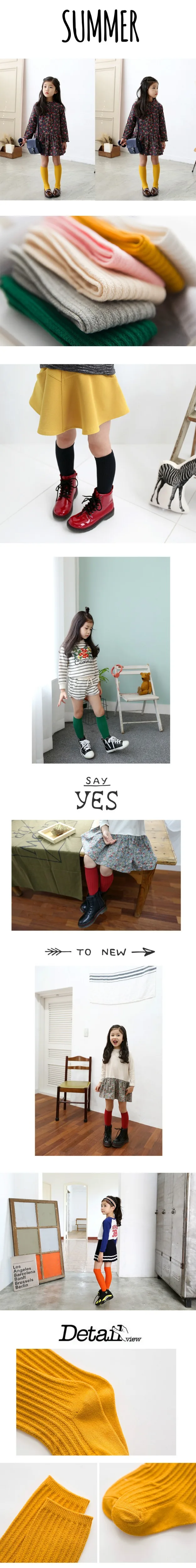 erinevates värvides puuvillased põlvikud lastele