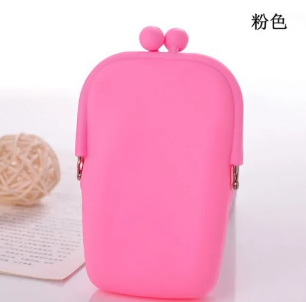 Top Trends: 10 Pieces Rubber Silicone Pouch Purse Wallet Glasses Cellphone Cosmetic Coin Bag Case 10PCS Hot Sales, Lovely Birthday Gifts Shoppable Styles