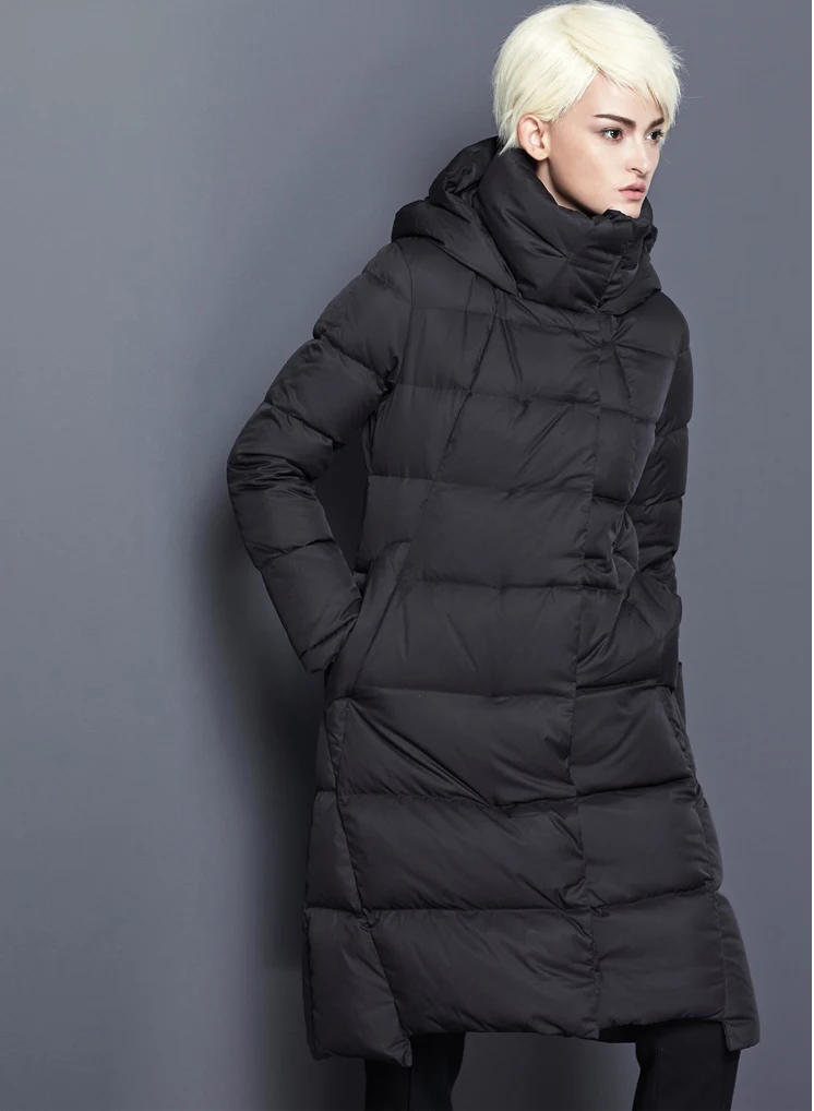 Top Trends: 2020 Womens Winter Long Puffer Down Jackets Thick Black Navy Blue Red Plus Size Warm Winter Down Coats Shoppable Styles