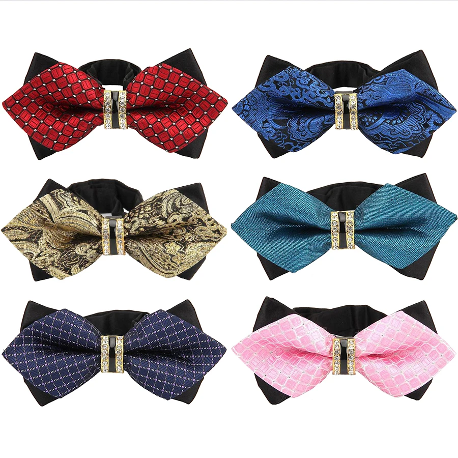 Top Trends: New Bowtie Groom Mens Colourful Plaid Cravat Gravata Fashion Male Butterfly Wedding Luxurious Bow Ties For Men Gift Accessories Shoppable Styles