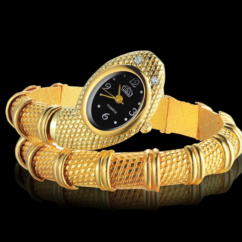 Top Trends: Women&#039;s Snake Watch Women Watches Luxury Gold Women&#039;s Watches Fashion Ladies Watch Clock Reloj Mujer Montre Femme Shoppable Styles