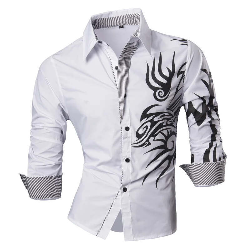 Top Trends: Jeansian Spring Autumn Features Shirts Men Casual Jeans Shirt New Arrival Long Sleeve Casual Male Shirts Z001 Shoppable Styles - Image 2