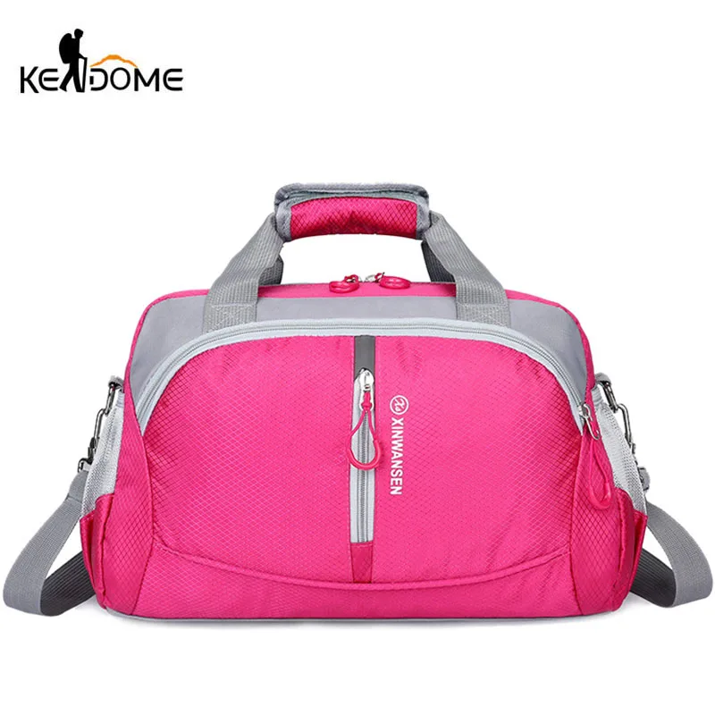 Top Trends: Waterproof Nylon Travel Luggage Bag Large Capacity Sports Yoga Gym Bag Women Fitness Basketball Training Shoulder Bag XA1WD Shoppable Styles