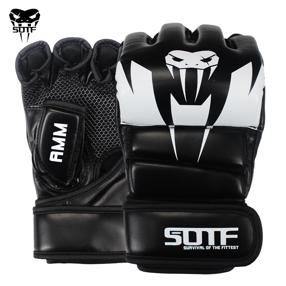 Top Trends: SOTF Adults MMA Venomous Snake Multicolor Boxing Gloves MMA Tiger Muay Thai Gloves Muay Thai Boxing Fight Glove Sanda Pads Box Shoppable Styles