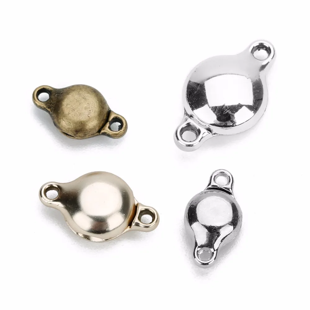 Top Trends: 10pcs / lot Strong Magnetic Clasps For Necklace Bracelet Antique Bronze Buckle Connector Hook For Jewelry Bracelet Making Wholesal Shoppable Styles - Image 4