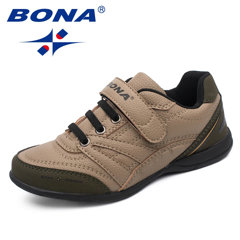 Top Trends: BONA New Classics Style Children Casual Shoes Hook & Loop Boys Shoes Outdoor Walking Jooging Sneakers Comfortable Shoppable Styles