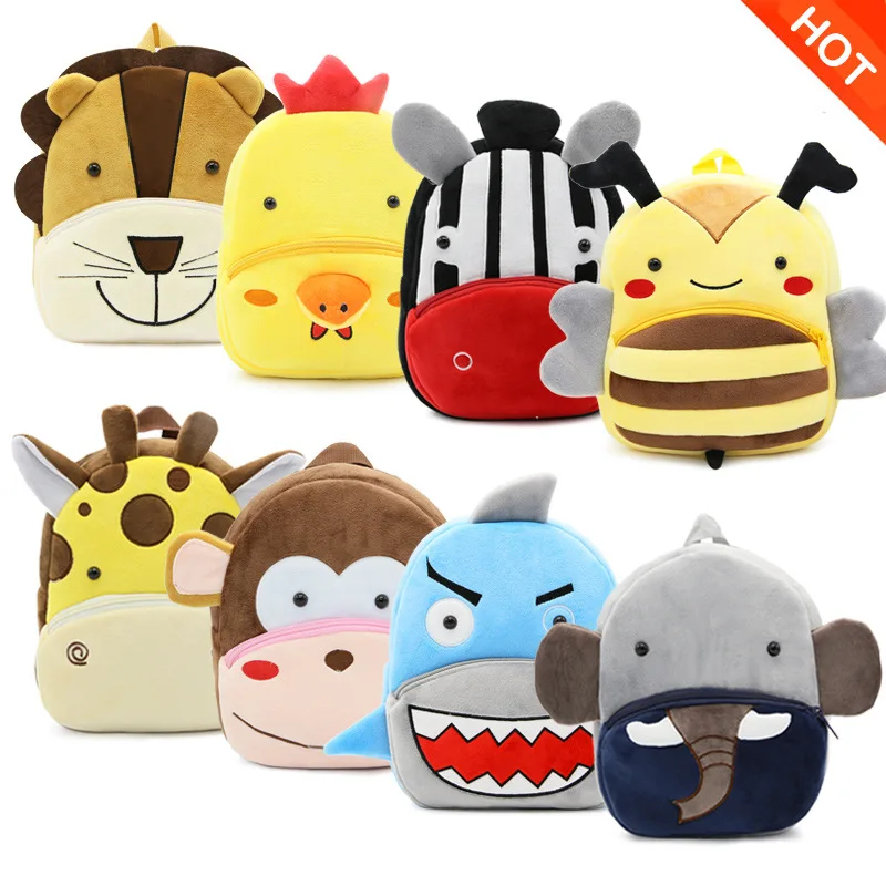 Top Trends: Kids 3D Animal Backpacks Baby Girls Boys Toddler Schoolbag Children Cartoon Lion Bee Bookbag Kindergarten Toys Gifts School Bags Shoppable Styles