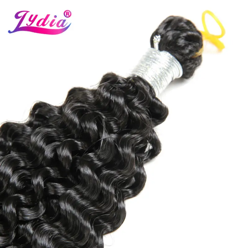 Top Trends: Lydia Bohemian Braid Synthetic Hair Extension Freetress Crochet Hair 14" 1PCS Pure Color Kanekalon Bulk Braiding Hair Afro Kinky Shoppable Styles - Image 3