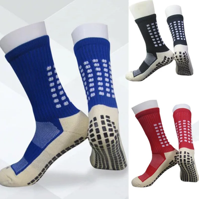 Top Trends: Anti-Slip Breathable Men Summer Running Cotton And Rubber Socks Football Socks High Quality Men ZA Men Women Cycling Socks Shoppable Styles