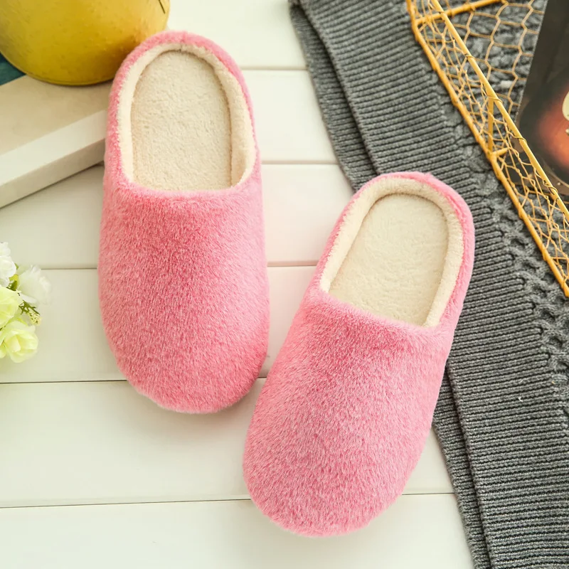 Top Trends: Slippers Women Indoor House Plush Soft Cute Cotton Slippers Shoes Non-slip Floor Home Slippers Women Slides For Bedroom Shoppable Styles