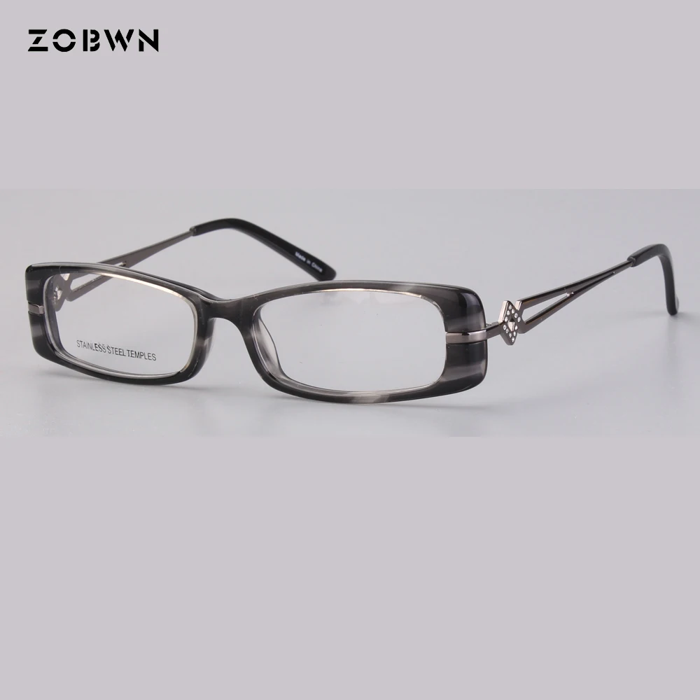 Top Trends: Small Size Fashion Eye Reading Eyeglasses Optical Glasses Frames 2018 New Glasses Women Frame Ultra Light Frame Clear Glasses Shoppable Styles