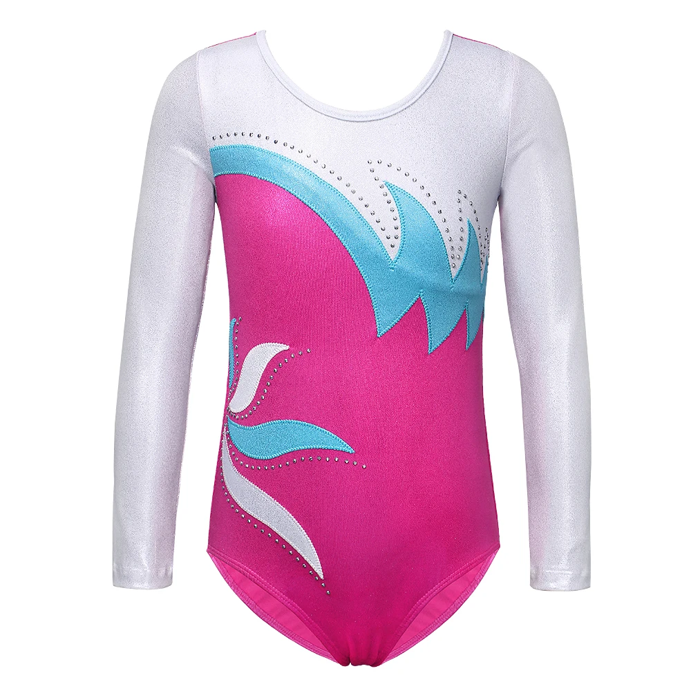 Top Trends: BAOHULU Ballet Leotard Long Sleeve Toddler Girls Ballet Dress One-Piece Gymnastics Leotard For Kids Performance Costumes Shoppable Styles