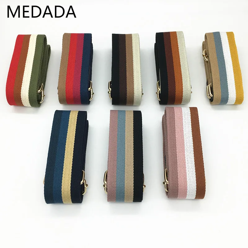 Top Trends: MEDADA Nylon Strap Bag Color Handbags Wide 5.0Cm Accessory Handles Adjustable Belt For Bag 130CM Shoppable Styles