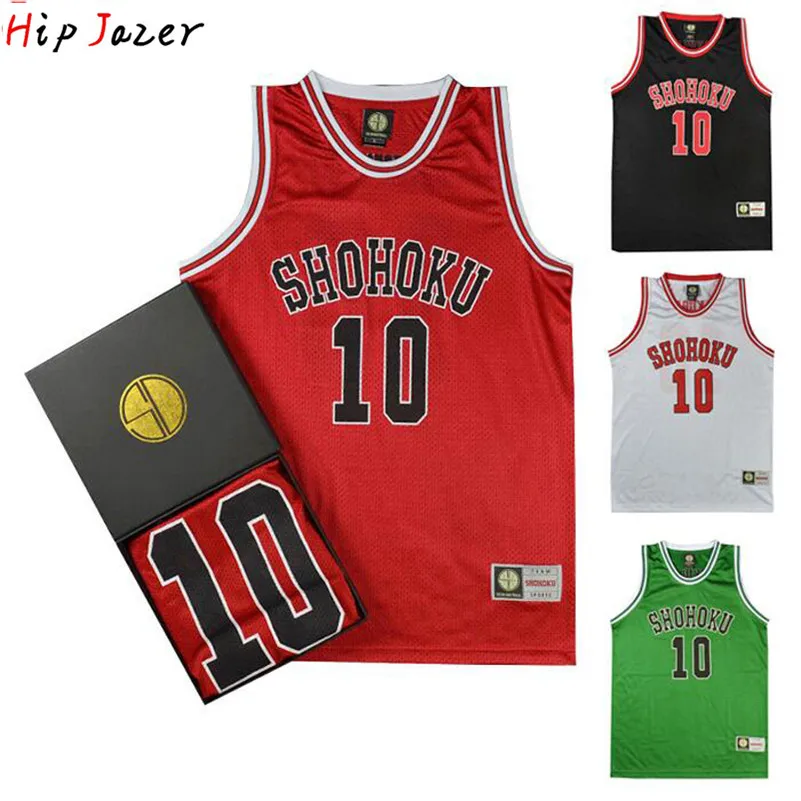 Top Trends: HipJazer Slam Cosplay Shohoku Sakuragi 10 # Hanamichi 11 #Rukawa Kaede Basketball Jersey Sport Basketball Hiphop Jerseys Shoppable Styles