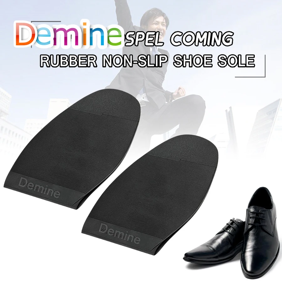 Top Trends: Demine Rubber Outsoles Repair For Men Leather Shoes Soles Non-slip Glue Stick Ground Grip Forefoot Pads Replacement Cushion Sole Shoppable Styles