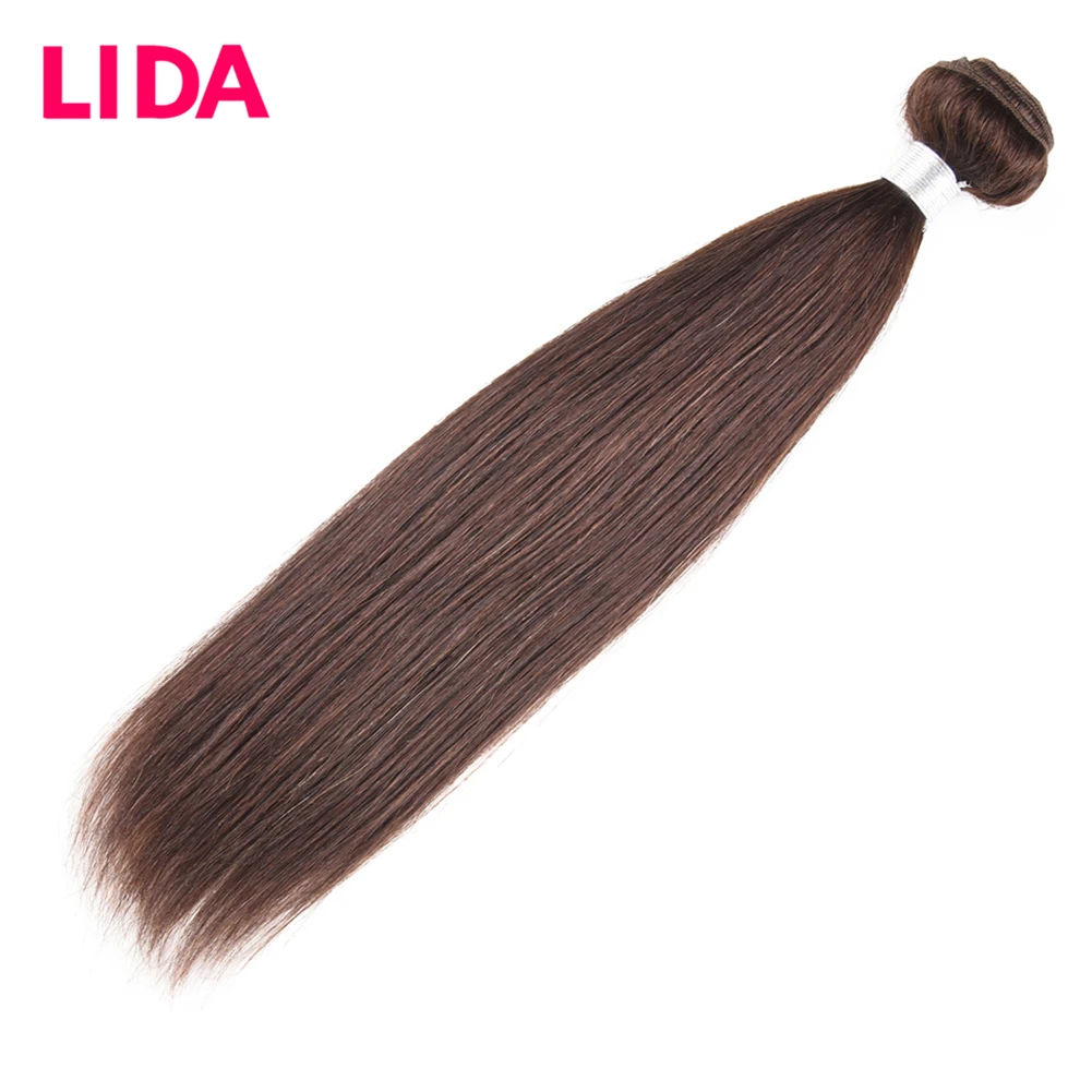 Top Trends: LIDA Human Hair Bundles Double Weft Chinese Hair Weave Bundles 8-26 Inch Non-Remy Straight Hair Pieces 3 Bundles One Bundle Deal Shoppable Styles