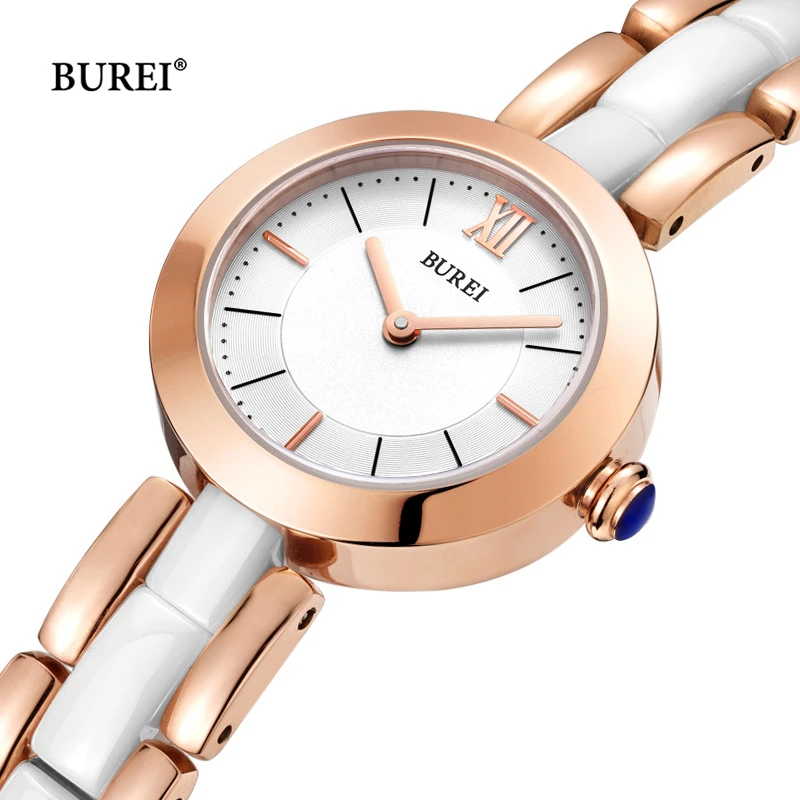 Top Trends: BUREI Brand Fashion Silver Rose Gold Watches For Women Luxury Waterproof Sapphire Casual Quartz Wrist Watch Clock Reloj Mujer Shoppable Styles