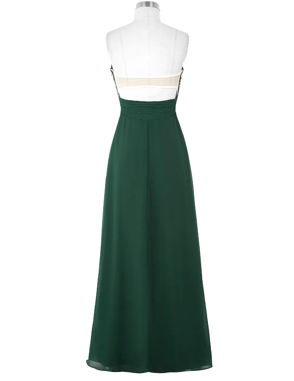 Lavender Green Royal Blue Long Chiffon Bridesmaid Dress 6 Lavender Green Royal Blue Long Chiffon Bridesmaid Dress 6