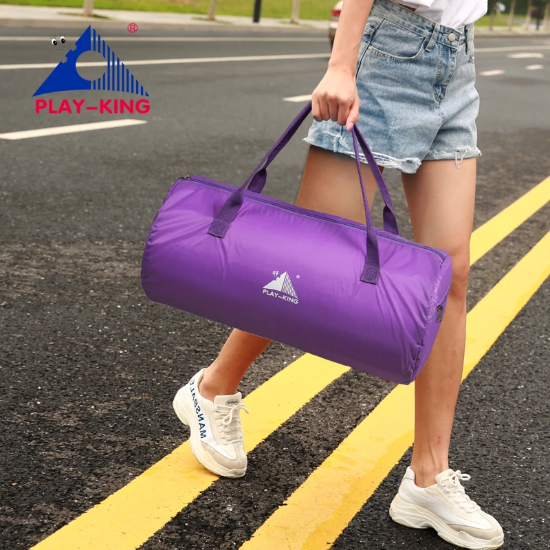 Top Trends: Playking Folding Nylon Travel Bag Large Capacity Hand Luggage Duffle Weekend Sport Bags For Men Women Fashion Tote Bag Shoppable Styles