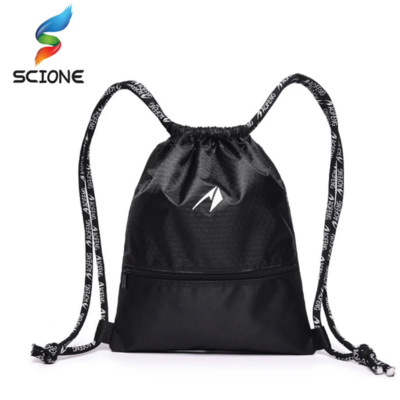 Top Trends: Top Quality Waterproof Outdoor Drawstring Bag Large Capacity Basketball Backpack For Gym Bags Sports Fitness Travel Yoga Bags Shoppable Styles