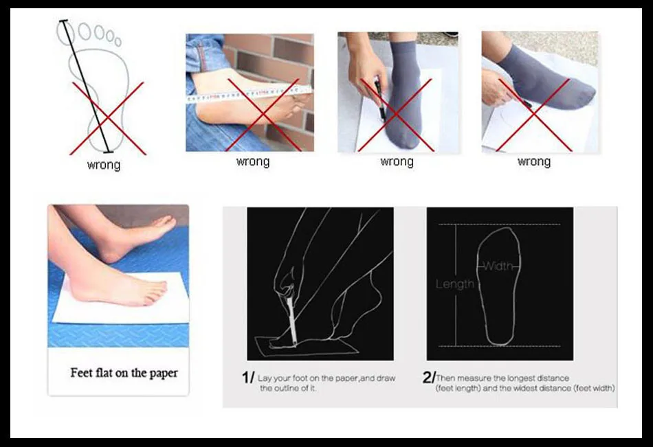 jalajälje mõõtmise juhend paberil